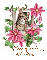 Cat In Flowers / Mel