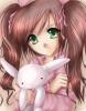 Girl with Bunny