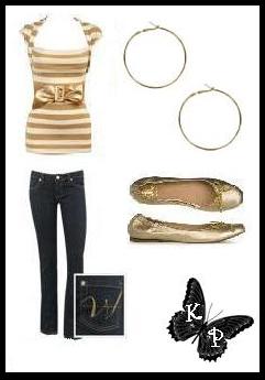 Golden Outfit