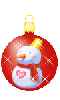 cute kawaii christmas snowman