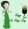 Happy St. Patrick's Day with Betty Boop