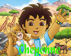 Cheyenne Go Diego Go