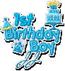 1st Birthday Boy JJ