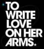 To write love on her arms