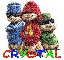 Hooded Alvin & the Chpimunks/Crystal with Transparent Background