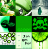 green collage