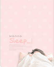 wanna sleep