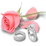 rose and rings