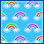 kawaii rainbows