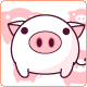 cute kawaii pig avatar