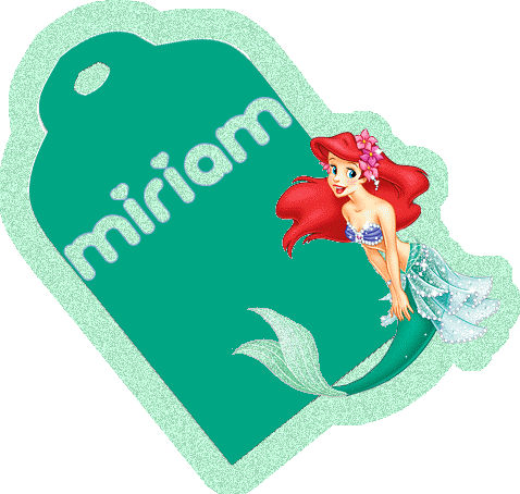 Little Mermaid Tag
