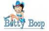 Cowgirl Betty Boop in blue