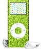 green ipod