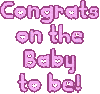 Congrats on the baby to be