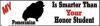 My Pomeranian is Smarter than Your Honor Student Bumper Sticker