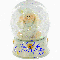 Baby Boy Snowglobe (with snow effect)- Christian