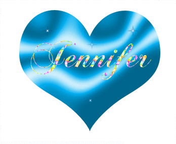 blue heart - jennifer