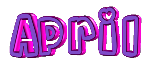 APRIL purple pink pulse