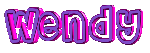 WENDY purple pink pulse