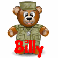 Military Bear (animated)- Billy