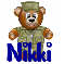Military Soldier Teddy Bear (animated)- Nikki