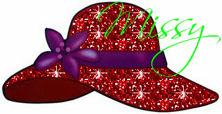Red Hat (glitter)- Missy