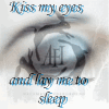 kiss mi eyes