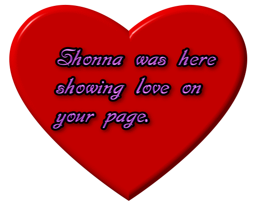 Heart-showing love on your page