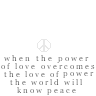 Power of love...