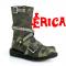 Camo Rocker Boot Shoe- Erica