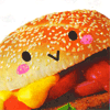 smiley burger