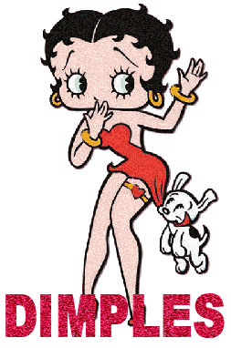 Betty Boop with Dimples