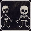 Dancing skulls