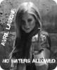 Avril Lavigne-No Haters Allowed