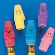 erasers with faces