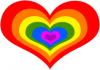Rainbow Heart 