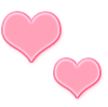 pink heart bg