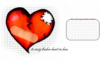 heart layout for myspace