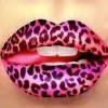 pink leopard lips