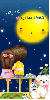 COUPLE BY THE MOON