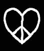 love heart in peace