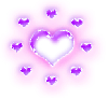 glitters hearts 