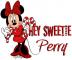 Candy Cane Minnie - Shout Out - Perry