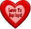 Heart-Love Ya Hugs Ingrid