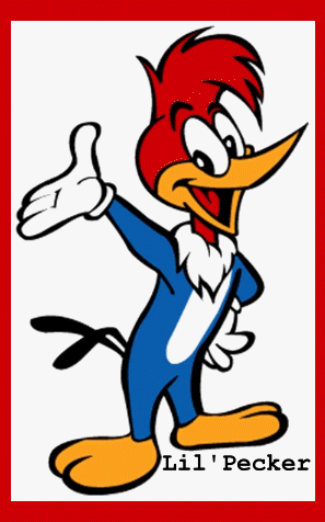 Woody Woodpecker is a Lil'Pecker