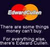 edward cullen credit card?
