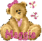 Brown Bear with Maggie name