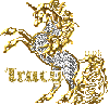 tracy's gold unicorn