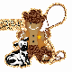 Gingerbread cowboy with Howdy text