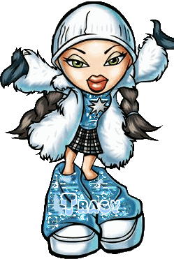 tracy's white&light blue winter brat